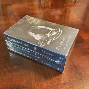 Fifty Shades Trilogy EL James Sealed 3 Book Set Sealed
